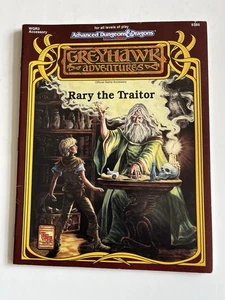 Advanced Dungeons and Dragons Greyhawk Adventures Rary the Traitor TSR 1992 - Picture 1 of 8