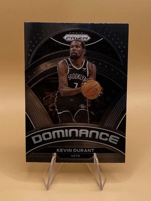 2022-23 Panini Prizm - Dominance #4 коллекционная карточка Kevin Durant Nets БЕСПЛАТНАЯ ДОСТАВКА - Изображение 1 из 2