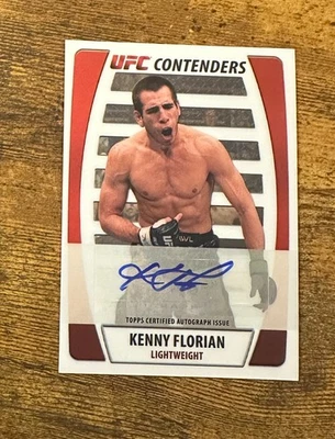 2011 Topps UFC Title Shot UFC Contenders Autographs Kenny Florian /188 X15183 - Image 1 of 2