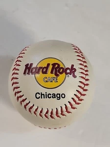 Hard Rock Cafe Chicago Souvenir Collectible Baseball - Picture 1 of 6