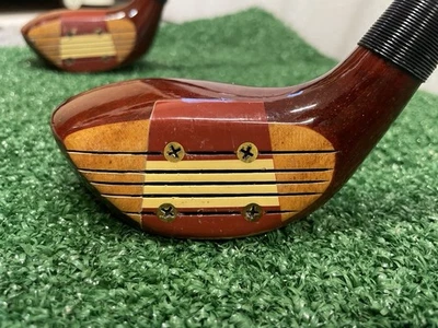 MacGregor Jack Nicklaus Muirfield Persimmon Woods Set 3-4-5 | Oil Hardened | RH - Image 1 of 4
