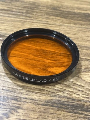 Filtre Hasselblad orange 4x 0 -2 serie 50 f/80mm à 250mm 50040 B50 - Photo 1/2