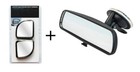 Car Learners Rear View Interior Suction Glass Mirror 2 x Adjustable Blind Spots