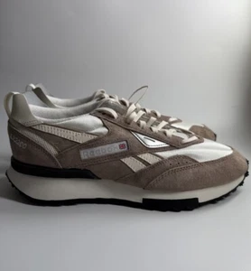 Reebok Classics Mens Size 9 LX2200 Casual Running Shoes Taupe/Chalk/Black HP7585 - Picture 1 of 10
