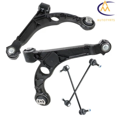 Brazos de control inferiores delanteros 4 piezas + barras estabilizadoras enlace final para Dodge Dart 2013/2014-2016 Foto 1 de 4