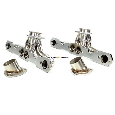 Shorty Exhaust Headers For Small Block Chevrolet Impala Nova 283 302 305 350 400 - Image 1 of 4