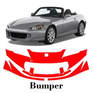 Front bumper PreCut PPF Paint Protection Film For Honda S2000 CR 2008-2009 - Picture 1 of 7