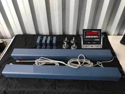 OPTIMA SCALES 40" Bar Scale 4,000 lb Livestock Scale Preifert Chute Weigh Bars Cattle Scale