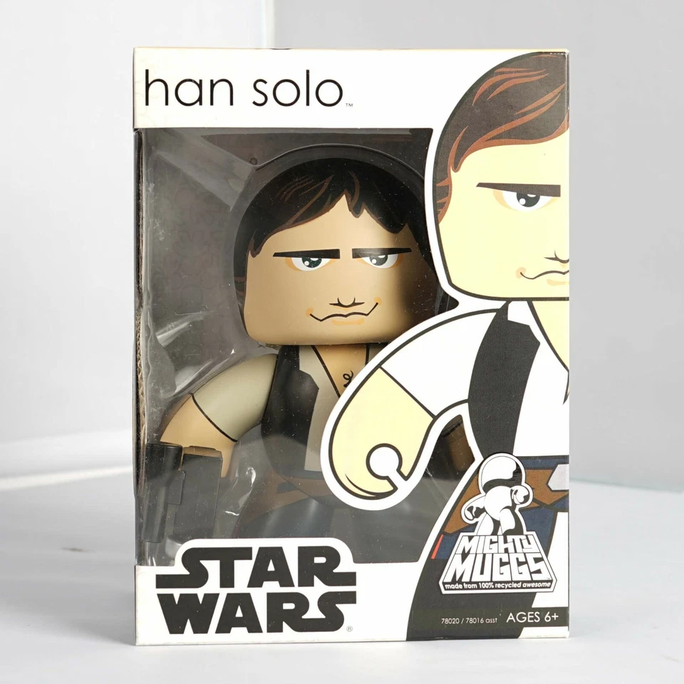 Figura de acción Star Wars Han Solo Mighty Muggs Foto 1 de 3