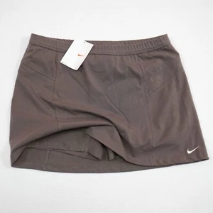 Vtg! 07 Nike Skort -NWT- Women's Small -Dark Gray, Knit Fabric, Embroidered Logo - Picture 1 of 12