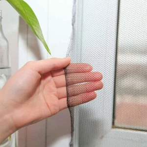 DIY Self-adhesive Window Screen Netting Mesh Curtain 100X150cm Approach 39.37... - Picture 1 of 9