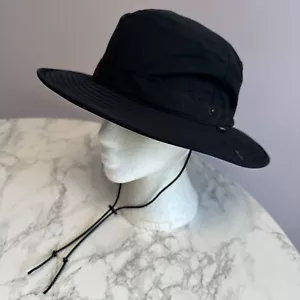 Tilley TP102 Hyeto Hat Black Fedora Rain Sun Cap. Size L - Picture 1 of 14