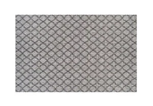 New Mat 57cm x 90cm Rubber Back Kitchen Rug Grey Light Moroccan 9992 - Picture 1 of 1