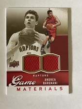 Andrea Bargnani 2009-10 Upper Deck Game Materials Jersey 058/150