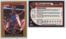 2007-08 Bowman Draft Picks & Stars Chrome Gold Refractor /99 Stephon Marbury #91