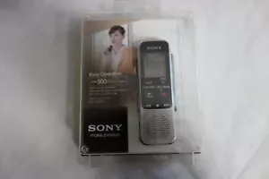 Sony ICD-BX112 Digital Voice Recorder 2GB Over 500 Hours Recording New Sealed - Picture 1 of 5