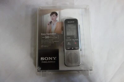 Sony ICD-BX112 Digital Voice Recorder 2GB Over 500 Hours Recording New Sealed - Image 1 of 4