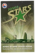 2005-06 Iowa Stars AHL Hockey Schedule !!! Remax (2)