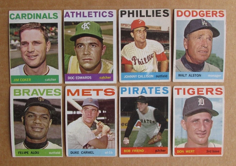 1964 TOPPS BASEBALL CARDS #1-275 SINGLES COMPLETE YOUR SET U-PICK UPDATED 10/23 - Image 1 of 1