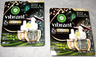 4 Air Wick Winter Woods & Frosted Ivy Limited Ed Vibrant Oil Refills 2 Pks Of 2