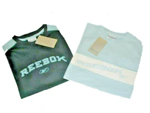 TEE SHIRT REEBOK TAILLE S 1 BLEU F. 1 BLEU CL. LOT DE 2 - Picture 1 of 1