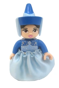 Lego Duplo Figur - Disney Prinzessin Aschenputtel Fee Patin mit Rock - Bild 1 von 6