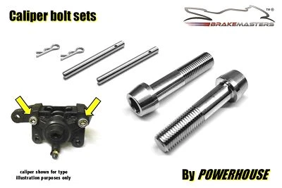 Kawasaki Ninja ZX-11 D4 1996 rear brake caliper joint bolt pad pins stainless Foto 1 de 4