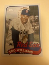 TED WILLIAMS CARL YASTRZEMSKI 2023 Topps ARCHIVES DOUBLE HEADER #89DH-19 RED SOX