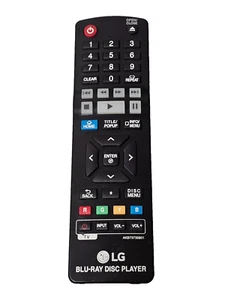 GENUINE LG AKB73735801 Bluray Player Remote BD640 BP325W BP350 BP250 BP200 - Picture 1 of 4