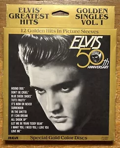 ELVIS PRESLEY "Greatest Hits/Golden Singles Vol. 1" RCA PP-13897 ~ NOS ~ WOW! - Picture 1 of 4