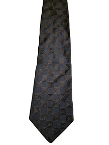Giorgio ARMANI COLLEZIONI 100% silk Dark/brown neck tie designer - Picture 1 of 6