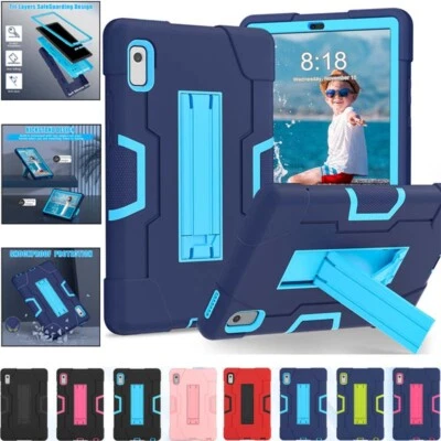 Funda resistente a prueba de golpes resistente con soporte para Lenovo Tab M9 TB310XU TB310FU Foto 1 de 4