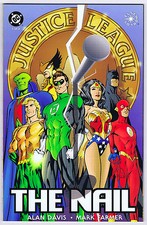 COMPLETE 3-ISSUE JUSTICE LEAGUE THE NAIL MINI-SERIES - 1998 - ALAN DAVIS - NM/M