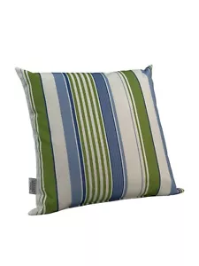 Outdoor Pillow 18" Square Newport Stripe Sea Mist - Picture 1 of 6