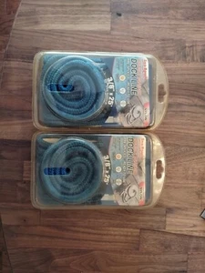 NEW Sea Bowld Double Braided Prespliced Dock Line 3/8 x 25' BLUE FREE SHIP! - Bild 1 von 3