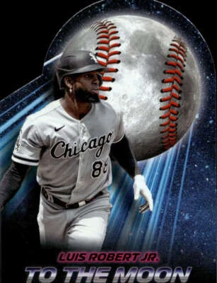 LUIS ROBERT JR. 2024 Topps Big League To the Moon Die-Cuts #TM-39 White ID:97547 - Image 1 of 2