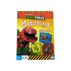 Dreamworks Dinotrucks Matching Game by Wonderforge Netflix - COMPLETE! - Picture 1 of 7