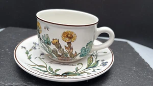 Villeroy Boch Botanica té café cacao capuchino taza + vintage inferior EXCELENTE - Imagen 1 de 3