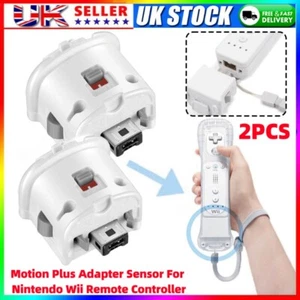 2 Stück Motion Plus Motion Plus Adapter Sensor für Nintendo Wii Remote Controller - Bild 1 von 12