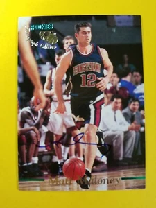 MATT MALONEY (SP) RC ROOKIE AUTOGRAPH NBA CHICAGO BULLS - 1994 SIGNATURE ROOKIES - Picture 1 of 3