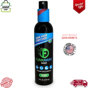 Spray eliminador de olores para zapatos, patines, botas de trabajo y más, 8 oz - Picture 1 of 24