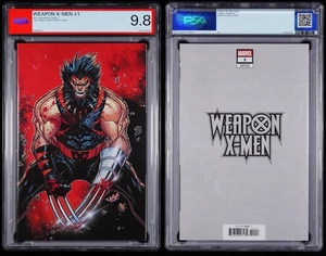 2024 Marvel Comics Waffe X-Men #1 Erstdruck Virgin 1:100 Jonboy PSA 9.8 - Bild 1 von 3