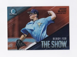 2019 Bowman Chrome Ready for the Show Orange Refractors Brendan McKay 25/25 - Picture 1 of 2