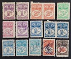 1939 Queensland Australia lot 15XAdhesive Duty stamps Mint/Used Unchecked