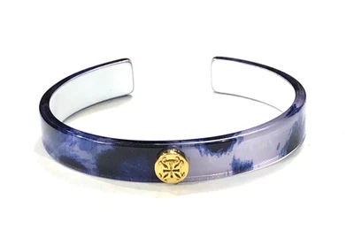 Brazalete Rústico Resina Azul - 6 a 7 pulgadas Foto 1 de 4