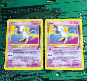 Nuevo 8 Promo Black Star Pokemon Card League 2000 WOTC De colección 2x - Imagen 1 de 7