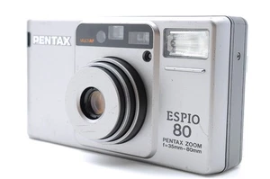 Pentax Espio 80 Zoom Silver 35mm Point & Shoot Film Camera [EXC+++++] From Japan - Picture 1 of 16