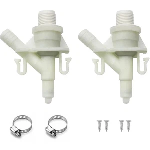 385311641 RV Water Valve Kit Upgraded Toilet Water Valve For Dometic Sealand - Foto 1 di 8