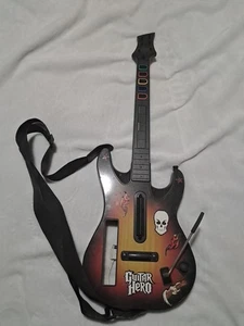 Nintendo Wii Guitar Hero Sunburst Gitarre ~ Red Octane Wireless Controller - Bild 1 von 10