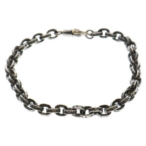 CHROME HEARTS Bracciale catena carta CUORI CROMATI argento BCA178 usato0ee25be954aa0059b19e4